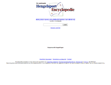 Tablet Screenshot of hengelsportencyclopedie.nl